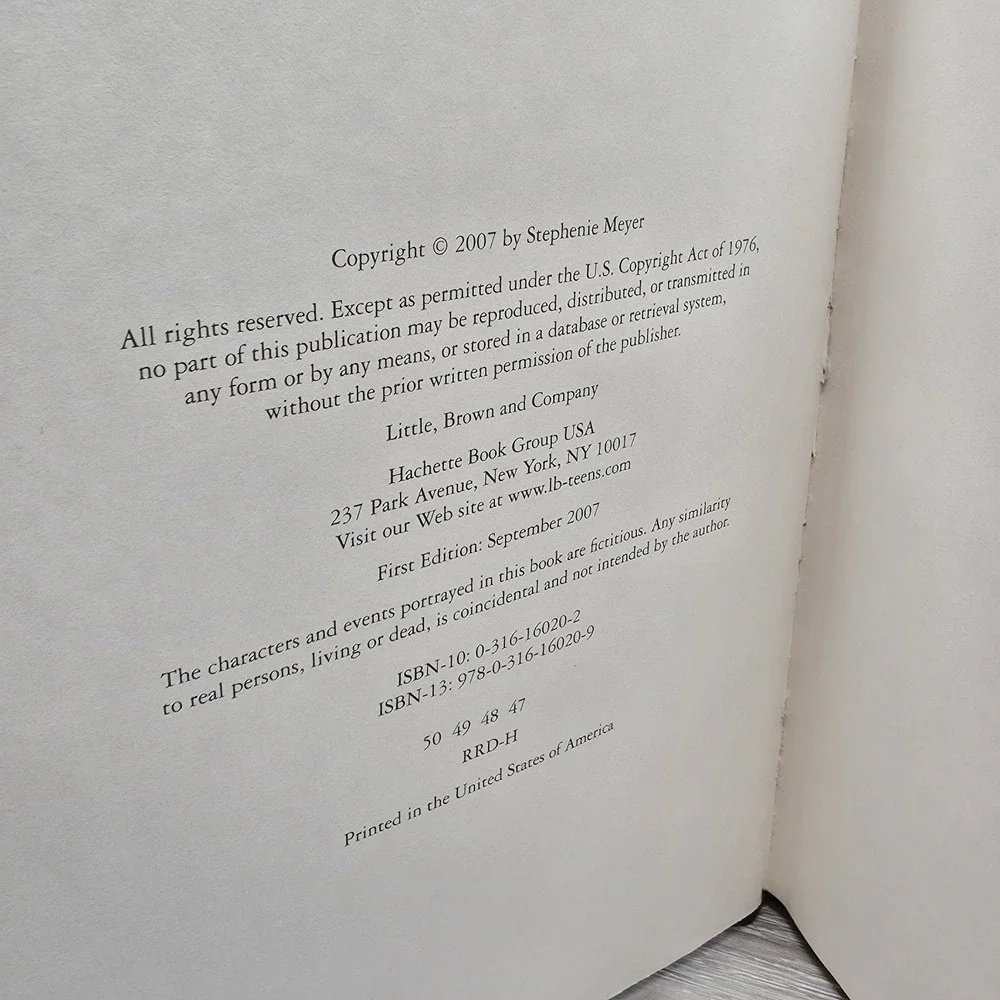 Eclipse‎ by Stephenie Meyer (2007, Hardcover)